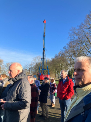 8 januari - pers ook aanwezig